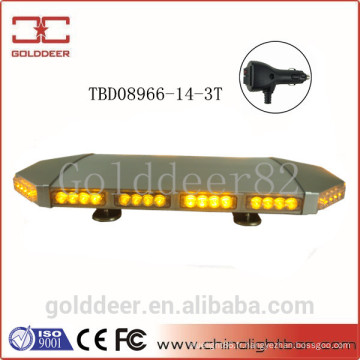 Strong magnétique Mini Lightbar AVERTISSEMENT Lightbar pour voiture de police, fire truck, ambulance